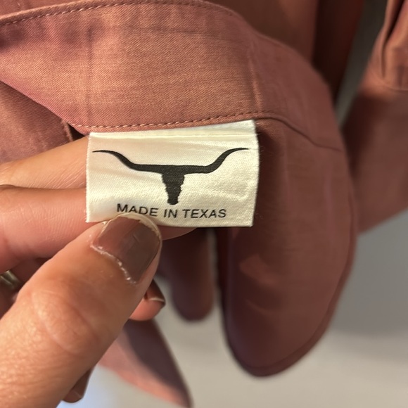 VTG Stubbs faux silk button down size small - Picture 4 of 6